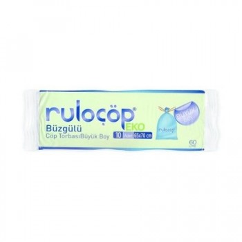 Büzgülü Çöp Torbası Büyük Boy Kokusuz ( 65x70 )